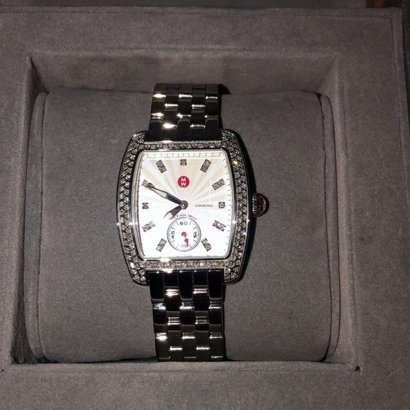Michele Accessories - Michele Diamond Urban Mini Watch